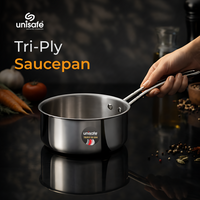 UNISAFE Tri-Ply Saucepan