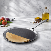 UNISAFE Triply Honeycomb 30cm Non-Stick Dosa Tawa