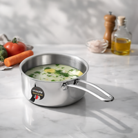 UNISAFE 18cm| 2.5L Tri-Ply Saucepan