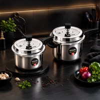 UNISAFE 3l & 5l Triply Platinum Tri-Pro outerlid Combo Pressure Cooker