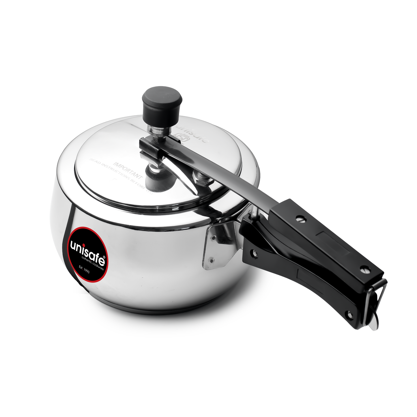 UNISAFE 2l Stainless Steel Platinum Inner Lid Inner Lid Pressure Cooker