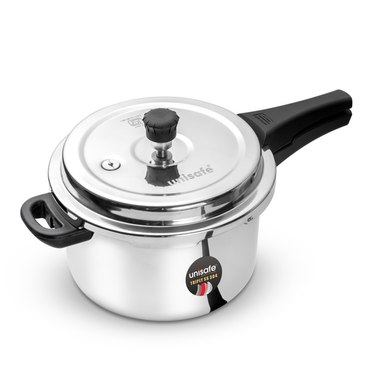 UNISAFE 5l Triply Platinum Tri-Pro outerlid Pressure Cooker