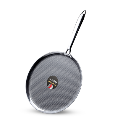 UNISAFE Triply Honeycomb 30cm Non-Stick Dosa Tawa