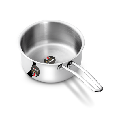 UNISAFE 16cm Tri-Ply Saucepan